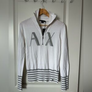 New Authentic Armani Exchange knit pullover sweater size M